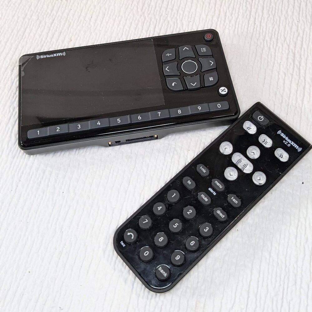 SiriusXM Onyx‎ EZR SXEZR2 Satellite Radio screen Receiver & remote replacement